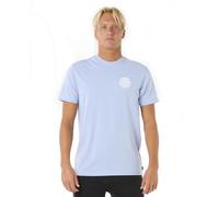 RIP CURL Camiseta Wettie Icon para Hombre, Ice Blue 251, L