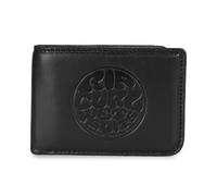 Rip Curl Cartera Premium Slim RFID Cuero Bifold - Negro