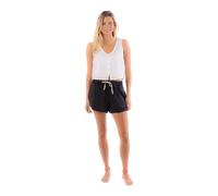 RIP CURL Casual Beach Pull-on with Drawstring & Pockets, Comfortable Summer Shorts Pantalones Cortos, Negro, XS para Mujer