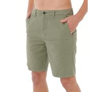 Rip Curl Classic Surf Chino 19" Walkshorts Pantalones Cortos Informales, Verde Cactus, 42 para Hombre