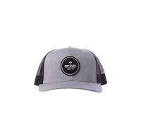 RIP CURL Curve Peak, Structured Trucker Hat, Mesh Snapback Baseball Cap for Men, Adjustable Gorro/Sombrero, Gris Jaspeado Exc, Talla única para Hombre