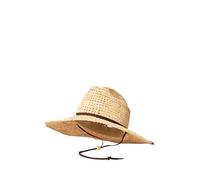 Rip Curl Foldable Straw Cowgirl Sun Hat Sombrero para el Sol, Natural, S para Mujer