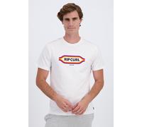 Rip Curl Front Logo - Blanco - Camiseta Hombre talla M
