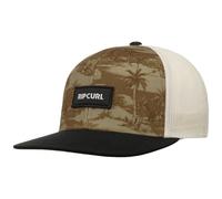 RIP CURL Gorra Flat Trucker Combo PalmsCurl Hombre - Camionero de Beisbol Malla Snapback, con Visera, Visera Primavera/Verano Verano - Talla única Oro