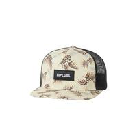 RIP CURL Gorra Trucker Combo Palm LeavesCurl de béisbol Baseball (Talla única - Beige Claro)