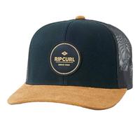 RIP CURL Gorra Trucker Routine CurveCurl de béisbol Baseball (Talla única - Negro-Beige)