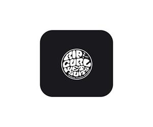 RIP CURL Neoprene Wettie Change Mat/Boot Liner BZMJAP Colour - Black