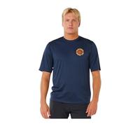 RIP CURL Pacific Rinse Surflite - Chaleco de manga corta para hombre, color azul marino, talla L