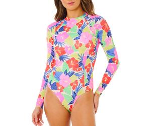 Rip Curl - Party Wave Upf Surf Suit Multi para Mujer - Talla S - Rosa Rosa S