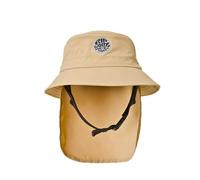 Rip Curl Sombrero de Surf de Secado rápido UPF 50+ para Hombre con Solapa extraíble para el Cuello, Caqui Claro, Medium