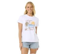 RIP CURL Standard Fit Short Sleeve Crew T-Shirt Camiseta de Manga Corta de Ajuste estándar Mujer