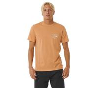 Camiseta rip curl stapler hombre salmon S