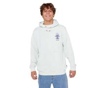 Rip Curl Sudadera con capucha para hombre X, Green Mist, M