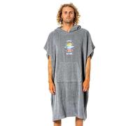 Rip Curl Toalla Unisex con Capucha para Adultos, Mujeres y Hombres, con Logotipo, Bata cambiadora o Toalla cambiadora para Playa, Deportes acuáticos y