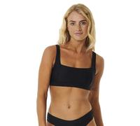Rip Curl Top de Bikini para Mujer Surf D-DD Cropped Top, Negro, M