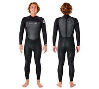 Rip Curl - Traje de Neopreno Omega 4/3 mm con Cremallera Trasera - Neopreno elástico y Costuras reforzadas, Ideal para temperaturas del Agua Entre 12 y 15 ° C