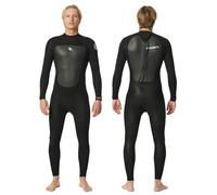 Rip Curl - Traje de Neopreno Omega 4/3 mm con Cremallera Trasera - Neopreno elástico y Costuras reforzadas, es Ideal para temperaturas Entre 12 y 15 ° C