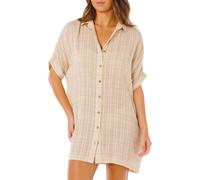 Rip Curl - Vestidos Mujer - Paradise Check Cover Up Off White para Mujer - Talla S - Beige Beige S