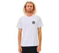Rip Curl Wetsuit Icon - Camiseta de Manga Corta M, Blanco, M
