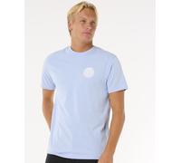Rip Curl Wettie Icon SS Mens T-Shirt Ice Blue
