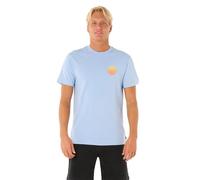 RIP CURL Wettie Passage Icon T-Shirt Camiseta, Ice Blue 251, L para Hombre