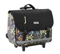 RIP CURL Wheel Satchel Mochila 17L, Negro/Multico, Talla Única