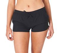 RIP CURL Womens Classic Surf 3"Boardshorts Board Sailing Boat Shorts para Deportes acuáticos - Negro - Cintura elástica - 3" en la Pierna