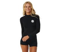 RIP CURL Womens Eco Premium Surf Boyleg UV Surf Suit 15DWRV - Black Size - S