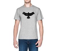 Rip Hawkins Águila Foo Rock - Vintage Gris Hombre Camiseta Grey Men's T-Shirt tee