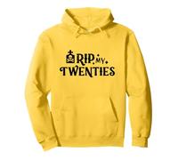 RIP My Twenties - 30 cumpleaños cementerio humor Halloween Sudadera con Capucha