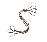 RIP Tie 24 """" x 2.5 mm Tada de cabello suave para mujeres 3 PACK ELEMENTO SALVAJE - Portes de cola de caballo libre de enred