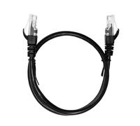 Ripakiya Cable Ethernet Cat 6A de 6 pies, cable Cat 6A, cable Cat6A, cable Ethernet, negro