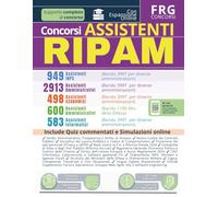 RIPAM 3997 | Manuale 2913 Assistenti Amministrativi • 949 INPS • 498 Assistenti Economici • 583 Assistenti Informatici • 600 Ministero della Difesa (Bando 1100). Quiz e Simulazioni 2026