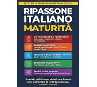 Ripassone di Italiano per la Maturità: Il ripasso di Letteratura dalle origini ai contemporanei + grammatica e scrittura per l'Esame: analisi del ... e checklist finali (Esame di Maturità 2026)