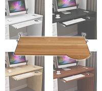 Ripiano Porta Tastiera Sotto Scrivania - Soporte Estraibile per Tastiera e Mouse con Binario Scorrevole 36 cm - Cassetto per nizzazione e Risparmio Spazio.