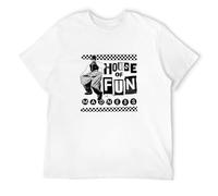 Ripleys Clothing T Shirt Madness Ska Band House of Fun S White