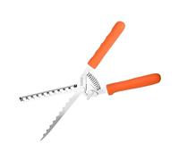 Rippenmembran Entferner - Hitzebeständiges Gerät Gezackte Kanten | BBQ Zubehör Werkzeug Ergonomischer Griff | Küche Fleischzubereitung Schwein Rind Steak Lamm Täglicher Gebrauch Grillen