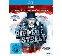Ripper Street - Die komplette Serie - Alle 5 Staffeln - Alle 37 Episoden [Alemania] [Blu-ray]