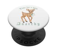 Ripple Junction Time for Anarchy Cute Deer Graphic PopSockets PopGrip Adhesivo