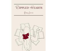 Rippled Hearts - Reading Journal Romance Edition: Reading tracker notebook - 100 review pages + romance-themed bingo + reading goals + this or that + ... Ruban Romantique Collection - Red Wine color