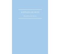 Rippled Hearts - Reading Journal Romance Edition: Reading tracker notebook - 100 review pages + romance-themed bingo + reading goals + this or that + ... - Minimalist Collection - Baby blue color