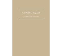 Rippling pages - Journal de lecture: Carnet de lecture à remplir - 100 pages de review + bingo de lecture + objectifs de lecture + this or that + ... - Collection Minimaliste - Couleur Deep Beige