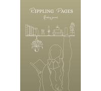 Rippling Pages - Reading Journal: eading tracker notebook - Romantic interior - 100 review pages + reading bingo + goals + this or that + book of the year... - Ruban Collection - Olive color