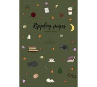 Rippling Pages - Reading Journal: Reading tracker notebook - 100 review pages + reading bingo + goals + this or that + book of the year... - Reading Doodle Collection - Forest Color