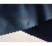 Ripstop Spinnaker - Tela ligera de nailon resistente al agua, 150-155 cm de ancho (se vende por metros) (negro)