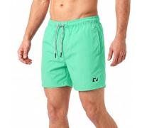 RIPT Essentials Bañador para hombre Shorts de Baño con Protección Solar UV 50 de Secado Rápido, Aqua, S