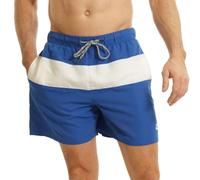RIPT Essentials Bañador para hombre Shorts de Baño con Protección Solar UV 50 de Secado Rápido, Azul real/Blanco, S