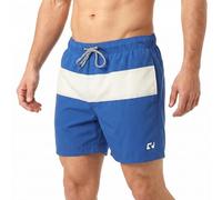 RIPT Essentials Bañador para hombre Shorts de Baño con Protección Solar UV 50 de Secado Rápido, Azul real/Blanco, L