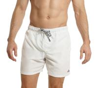 RIPT Essentials Bañador para hombre Shorts de Baño con Protección Solar UV 50 de Secado Rápido, Blanco, S