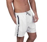 RIPT Essentials Bañador para hombre Shorts de Baño con Protección Solar UV 50 de Secado Rápido, Blanco/Azul marino, XXL